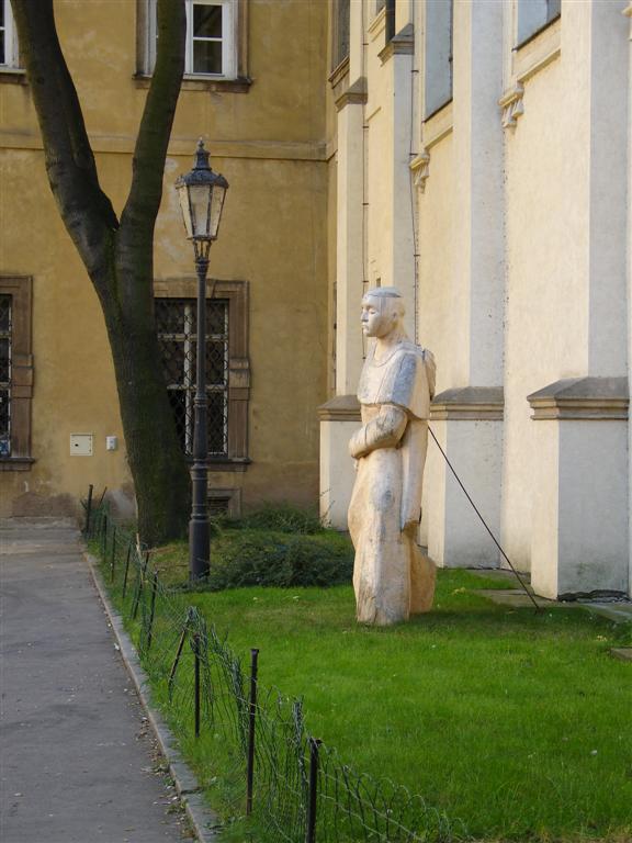 Odcházející dominkánský mnich